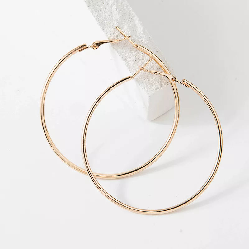 RONI - Circle Hoop Earrings for Women